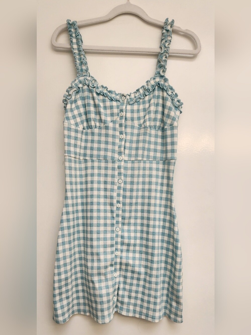Brand new with tags Forever 21 gingham mini dress in size Medium
